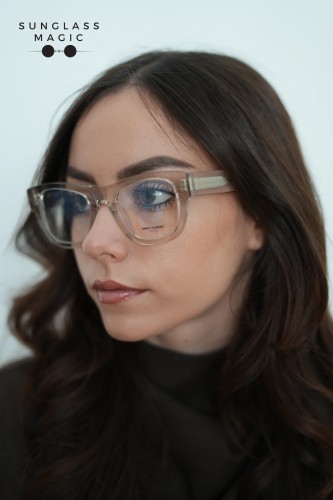 Saint Laurent SL698 - 004 - 50 Cadru optic Transparent Pătrat