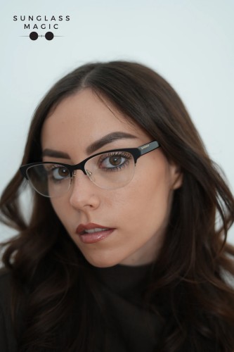 Givenchy GV0082 - 003 - 52 Cadru optic Negru Cat Eye (Ochi de pisică)