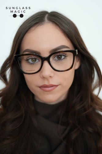 Givenchy GV50016I - 052 - 53 Cadru optic Havana închis Pernă (rotunjită)