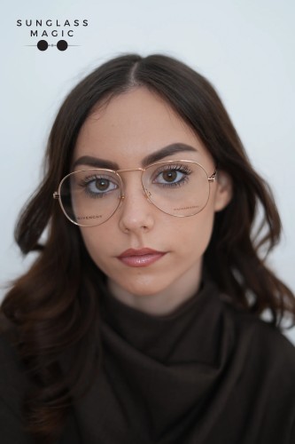 Givenchy GV0117 - DDB - 55 Cadru optic Aur, Bronz Pilot (aviator)