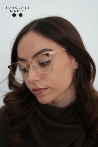 Givenchy GV0096 - DDB - 53 Cadru optic Aur, Havana Rotund