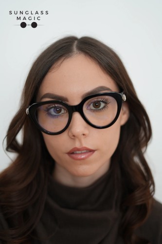 Bvlgari BV50003I SERPENTI - 001 - 51 Cadru optic Negru Pernă (rotunjită)