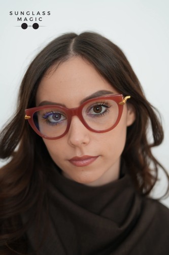 Bvlgari BV50001I - 047 - 51 Cadru optic Roz Pernă (rotunjită)