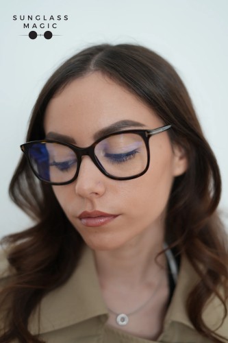 Tom Ford TF6089-B - 052 - 54 - CU LENTILE CU FILTRU PENTRU LUMINĂ ALBASTRU-VIOLET Cadru optic