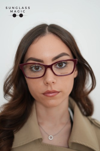 Gucci GG0635O - 003 - 51 Cadru optic Roșu Pătrat