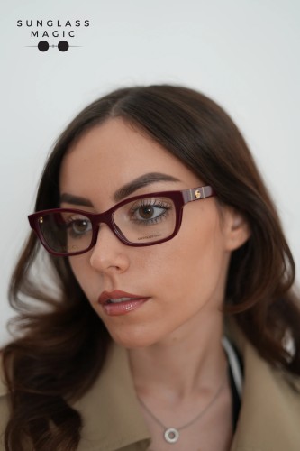Gucci GG0635O - 003 - 51 Cadru optic Roșu Pătrat