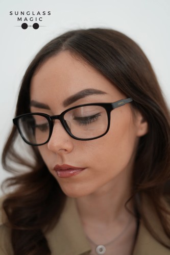 Gucci GG0867OA - 004 - 55 Cadru optic Negru Pătrat