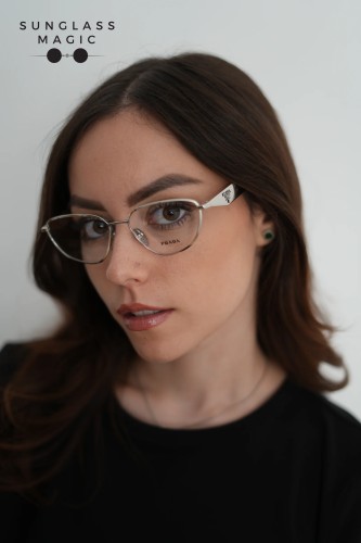 PRADA PR D52V - 1BC1O1 - 54 Cadru optic Argint