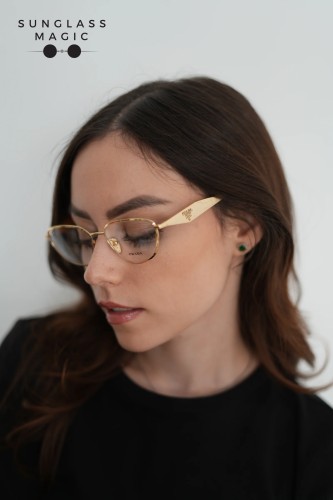 PRADA PR D52V - 5AK1O1 - 54 Cadru optic Aur