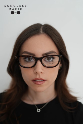 PRADA PR D01VU - 17N1O1 - 52 Cadru optic Oval