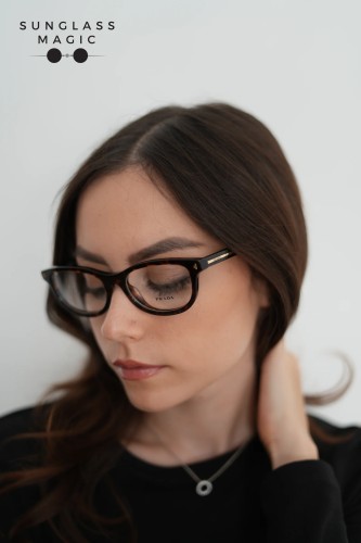 PRADA PR D01VU - 17N1O1 - 52 Cadru optic Oval