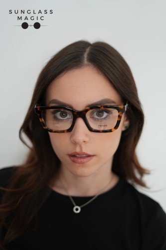 PRADA PR C08V - 14L1O1 - 52 Cadru optic Miere țestoasă Neregulat