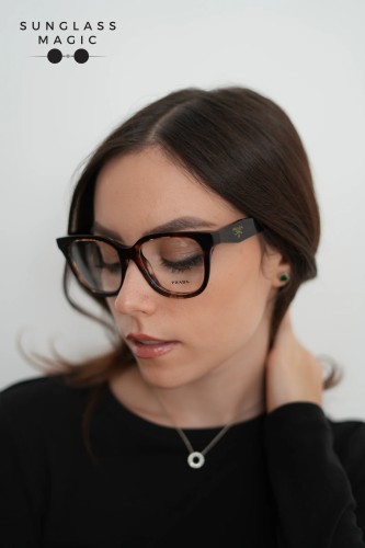 PRADA PR C11V - 14P1O1 - 53 Cadru optic Fluture
