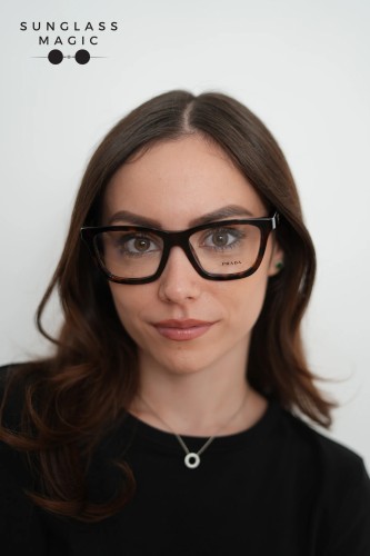 PRADA PR C10V - 17N1O1 - 54 Cadru optic Rădăcină țestoasă Fluture
