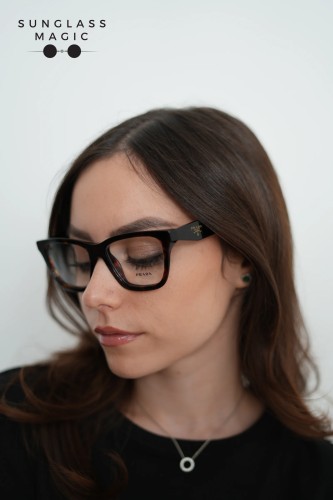 PRADA PR C10V - 17N1O1 - 54 Cadru optic Rădăcină țestoasă Fluture