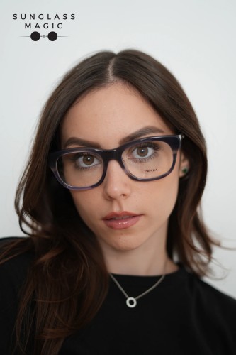 PRADA PR C13V - 23G1O1 - 54 Cadru optic Rayat lagună Perină
