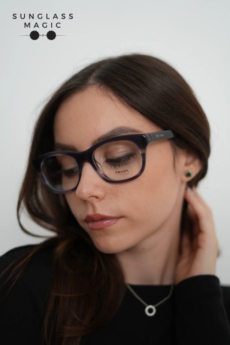 PRADA PR C13V - 23G1O1 - 54 Cadru optic Rayat lagună Perină