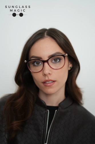 Jimmy Choo JC263 - EGL - 54 Cadru optic Aur, Negru Pernă (rotunjită)