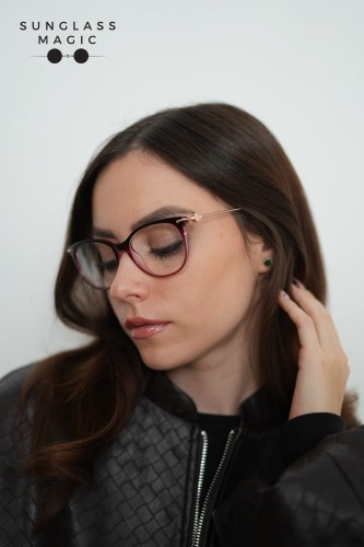 Jimmy Choo JC263 - EGL - 54 Cadru optic Aur, Negru Pernă (rotunjită)