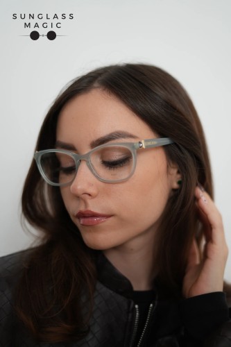 Jimmy Choo JC317 - 1ED - 54 Cadru optic Verde Pernă (rotunjită)
