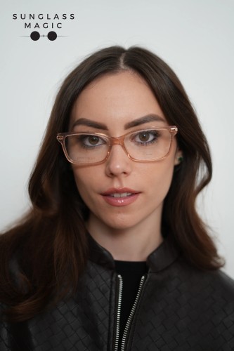 Jimmy Choo JC279 - W66 - 54 Cadru optic Roz Cat Eye (Ochi de pisică)