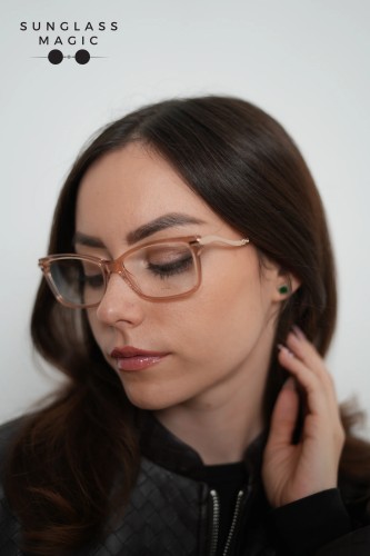 Jimmy Choo JC279 - W66 - 54 Cadru optic Roz Cat Eye (Ochi de pisică)