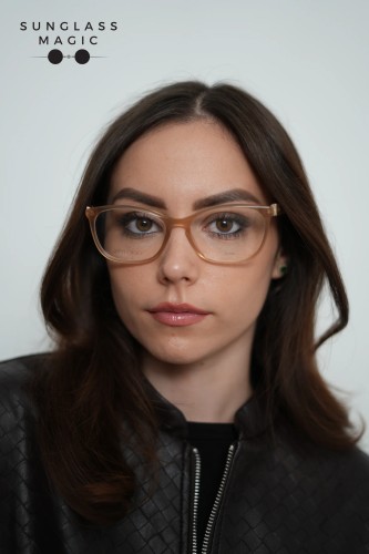 Jimmy Choo JC317 - 09Q - 54 Cadru optic Maro Pernă (rotunjită)