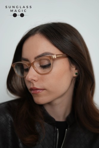 Jimmy Choo JC317 - 09Q - 54 Cadru optic Maro Pernă (rotunjită)