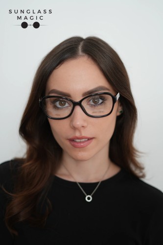 Jimmy Choo JC108 - 29A - 55 Cadru optic Negru Pătrat