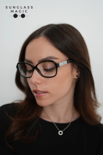 Jimmy Choo JC108 - 29A - 55 Cadru optic Negru Pătrat