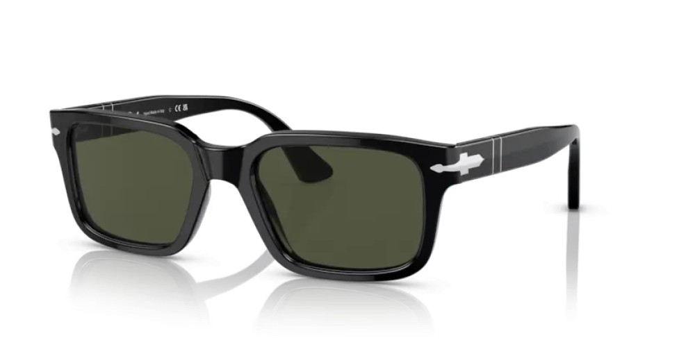 Persol PO3272S - 95/31 - 55 Ochelari de soare Negru Dreptunghi
