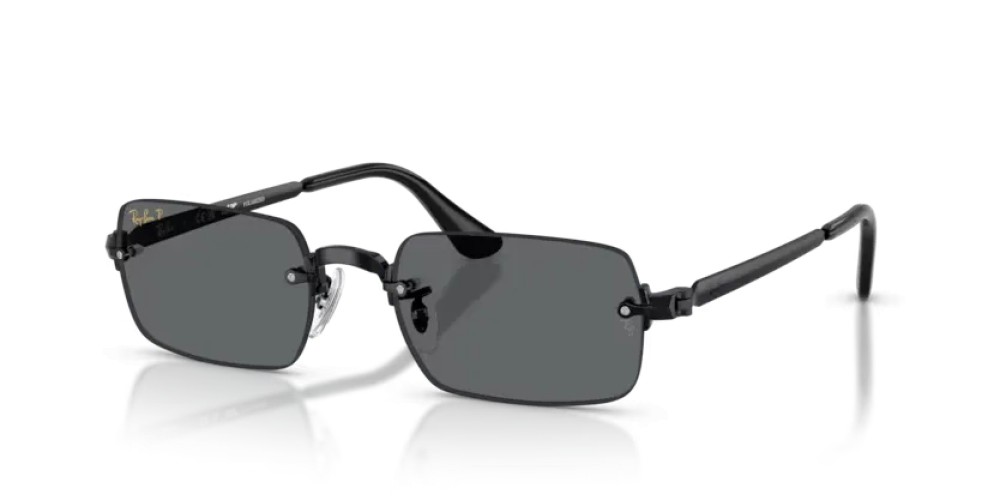 Ray-Ban RB3928 - 002/81 - 54 - CU LENTILE POLARIZATE Ochelari de soare Negru Dreptunghi