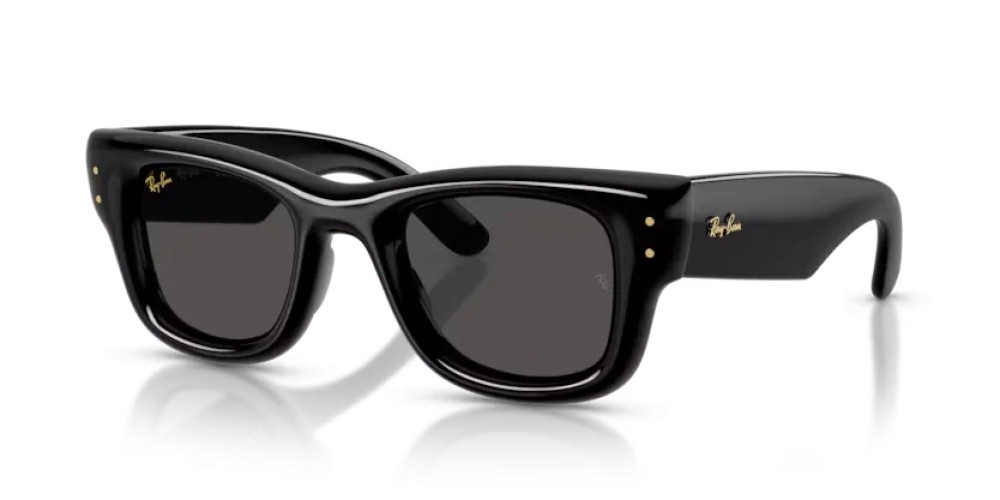Ray-Ban RB4940 - 601/87 - 47 Ochelari de soare Negru Pătrat