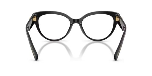 DOLCE & GABBANA DG3440 - 501 - 54 Cadru optic Negru Cat Eye (Ochi de pisică)