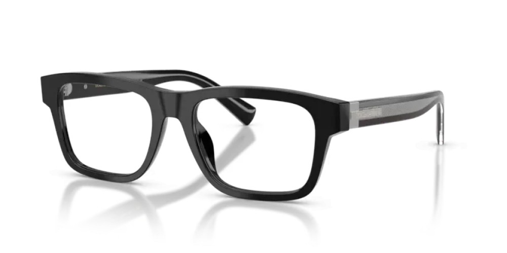 DOLCE & GABBANA DG3446 - 501 - 53 Cadru optic Negru Dreptunghi