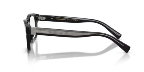 DOLCE & GABBANA DG3446 - 501 - 53 Cadru optic Negru Dreptunghi