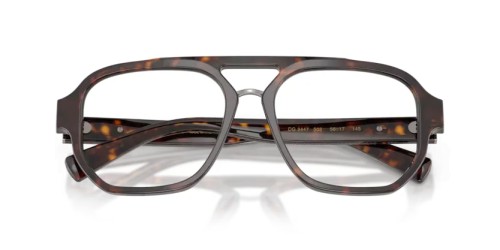 DOLCE & GABBANA DG3447 - 502 - 56 Cadru optic Havanna Pilot (aviator)