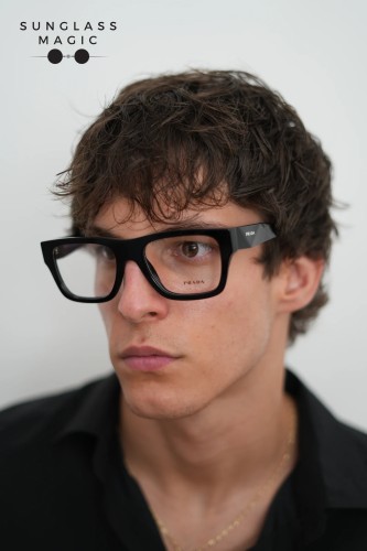 PRADA PR C01V - 16K1O1 - 54 Cadru optic Negru Pătrat