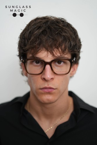 Philipp Plein VPP015 FIRST TOUCH - 03GE - 53 Cadru optic Maro Pătrat