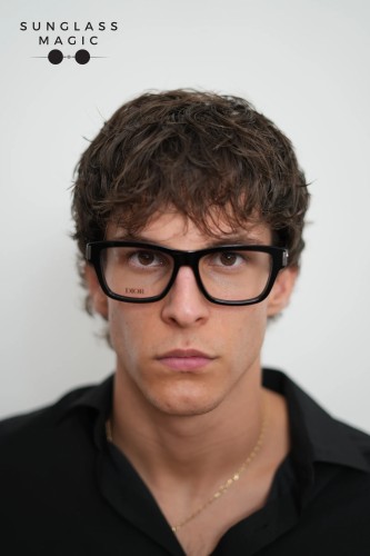 Dior CD ICONO S1F - 1000 - 54 Cadru optic Negru Pătrat