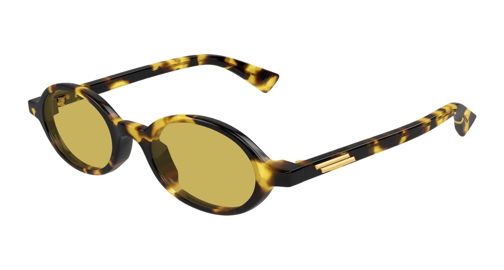 Bottega Veneta BV1388S - 002 - 47 Ochelari de soare Havanna Oval