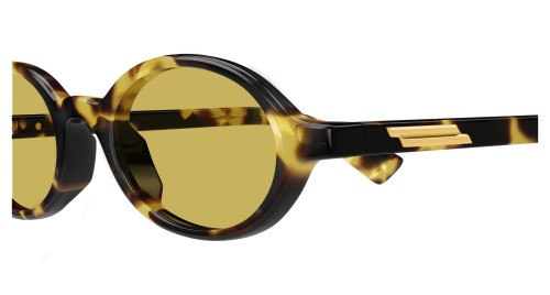 Bottega Veneta BV1388S - 002 - 47 Ochelari de soare Havanna Oval