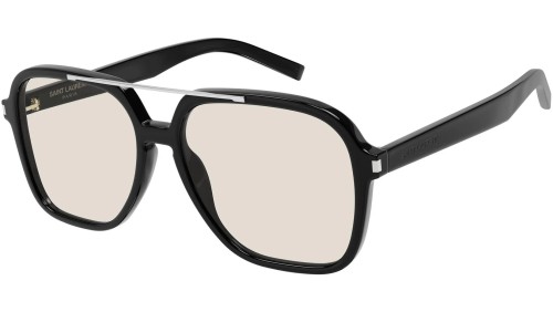 Saint Laurent SL 545 - 001 - 58 Ochelari de soare Negru Pilot