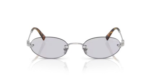MIU MIU MU A54S - 1BC3F2 - 51 Ochelari de soare Argint Oval