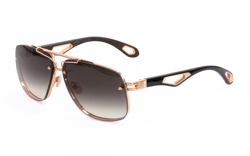 Maybach The King II - RG-WCM-Z35 - 63 Ochelari de soare Pilot (aviator)