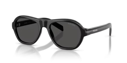 PRADA PR D14S - 16K08Z - 54 Ochelari de soare Negru