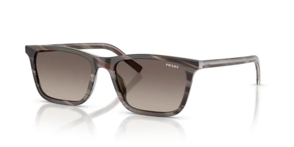 PRADA PR D19S - 23P30S - 55 Ochelari de soare Dreptunghi