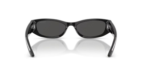 PRADA PR D22S - 16K08Z - 54 Ochelari de soare Negru Dreptunghi
