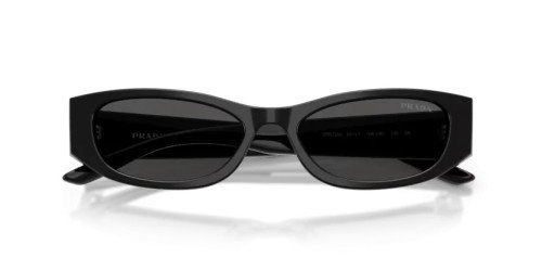 PRADA PR D22S - 16K08Z - 54 Ochelari de soare Negru Dreptunghi