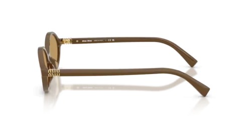 MIU MIU MU 04ZS - 29Q10Y - 50 Ochelari de soare Maro Oval